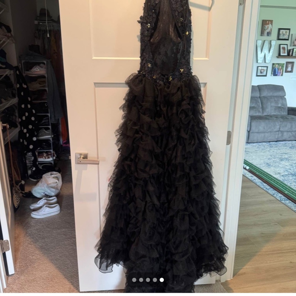 Jovani Black High Low Dress